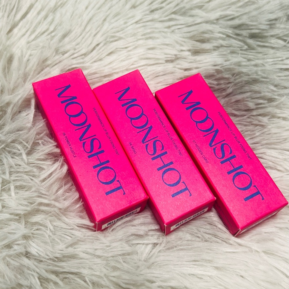 🌙 MOONSHOT - PERFORMANCE LIP BLUR FIXING TINT💄Set of 3 🌸
